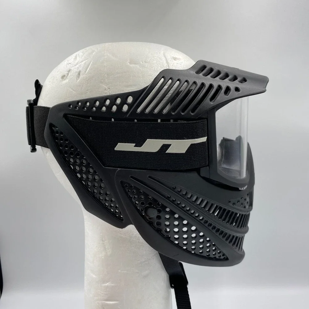JT Paintball Mask Goggles Protective Eye Face Shield Black‎